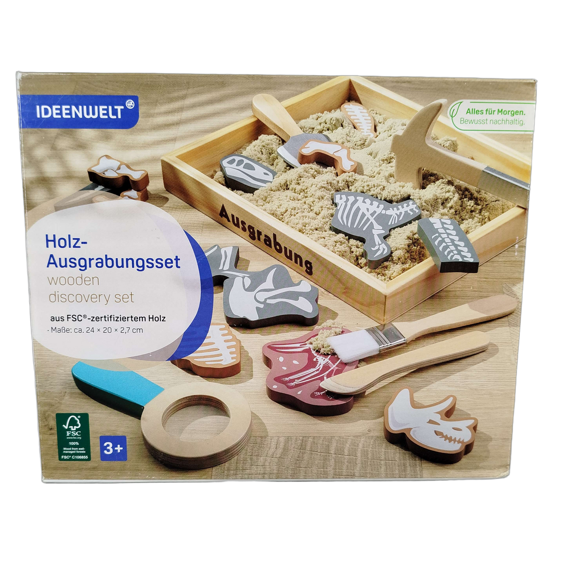 Ideenwelt Holz-Ausgrabungsset Experimentierset