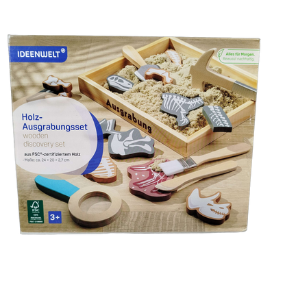Ideenwelt Holz-Ausgrabungsset Experimentierset