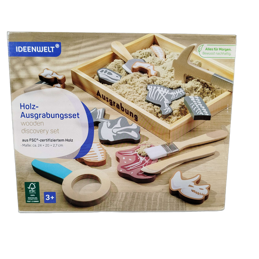 Ideenwelt Holz-Ausgrabungsset Experimentierset