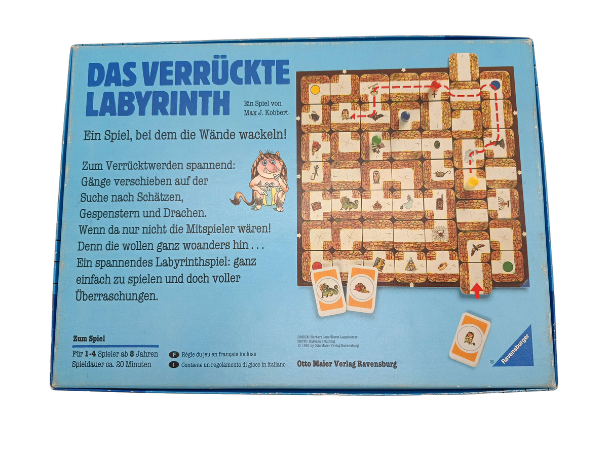 Ravensburger Das verrückte Labyrinth 264444 Brettspiel