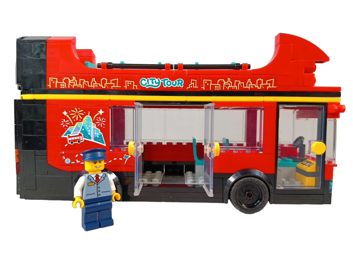 LEGO Doppeldecker-Sightseeing-Bus 60407 Fahrzeug