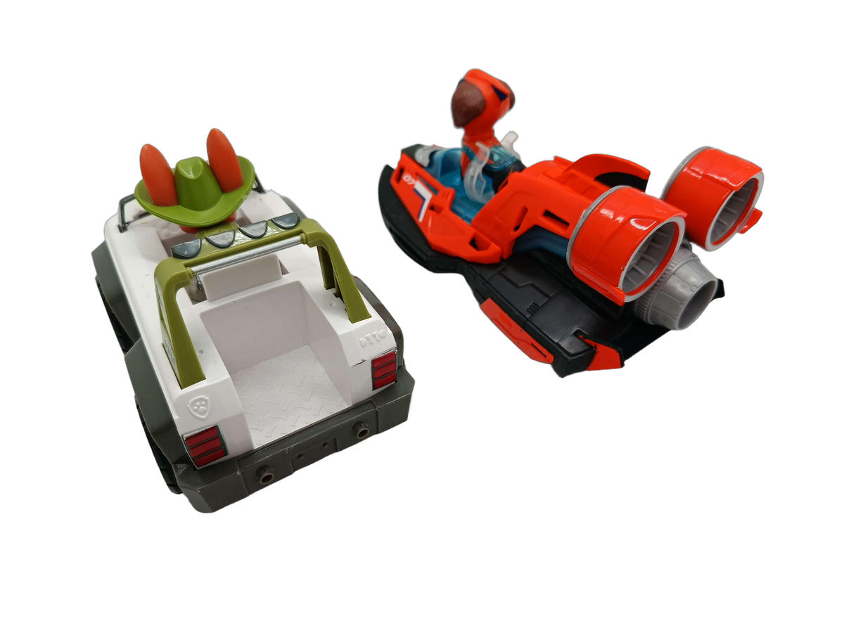 Spin Master Bundle PAW Patrol Zuma & Tracker Set Fahrzeuge & Figuren