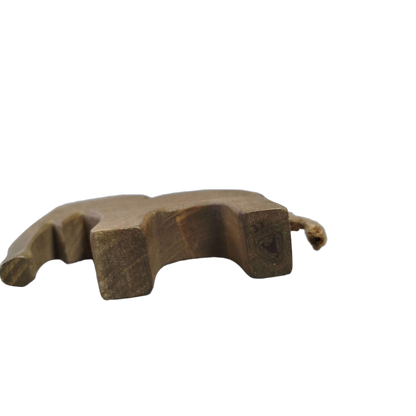 Ostheimer Elefant Holzfigur Holztier