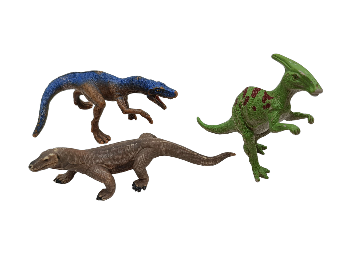 Schleich Tiere Bundle Dinosaurier & Meerestiere 7 Teile Figuren