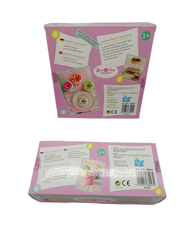 Sweet & Easy Enie backt Bundle Backen 68004 68003 Set von 2 Plüsch Neu