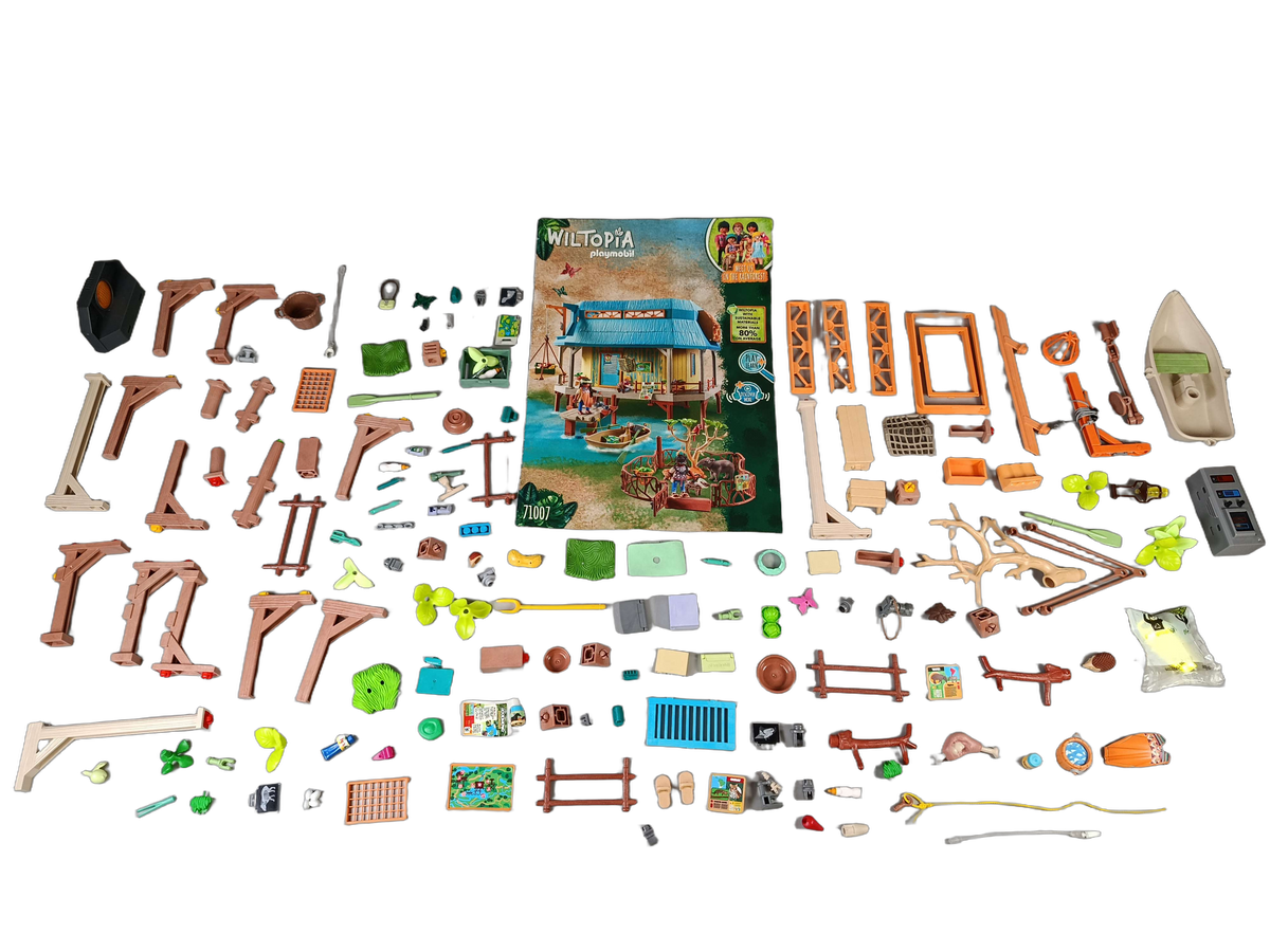 Playmobil Wiltopia Tierpflegestation 71007 Spielset mit Zubehör