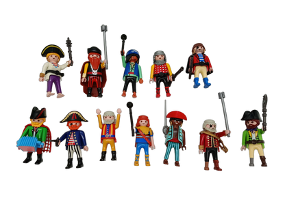 Playmobil Bundle Piraten großes Set Figuren, Ruderboot & Kanone