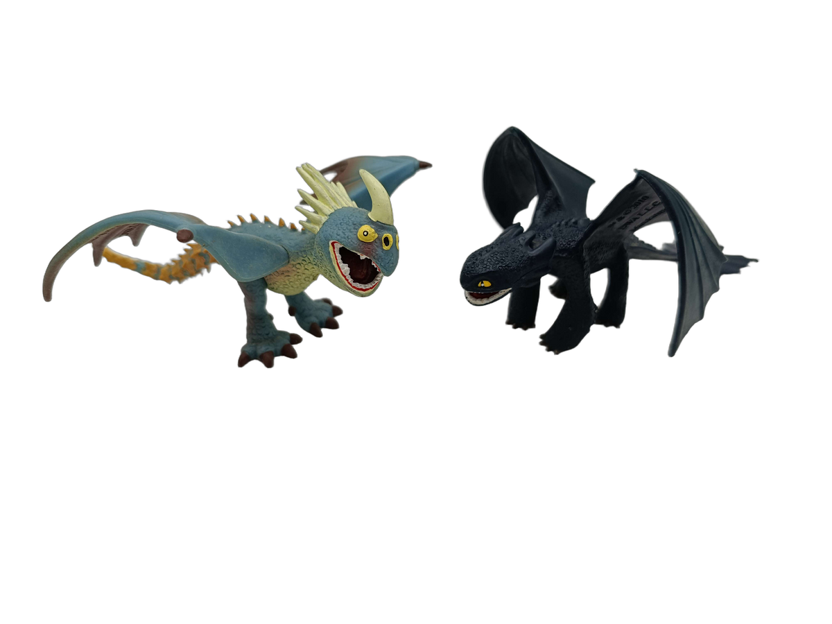 Spin Master Bundle Ohnezahn & Deadly Nadder Set von 2 Actionfiguren