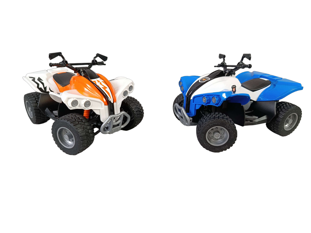 Bruder Bundle Polizei Quad 63010 & 63000 Set von 2 Quads