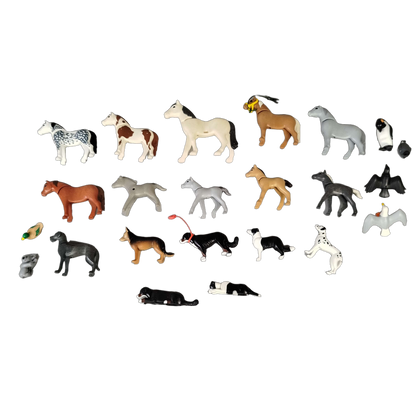 Playmobil Bundle Bauernhof, Zoo & Wildtiere Tierfiguren