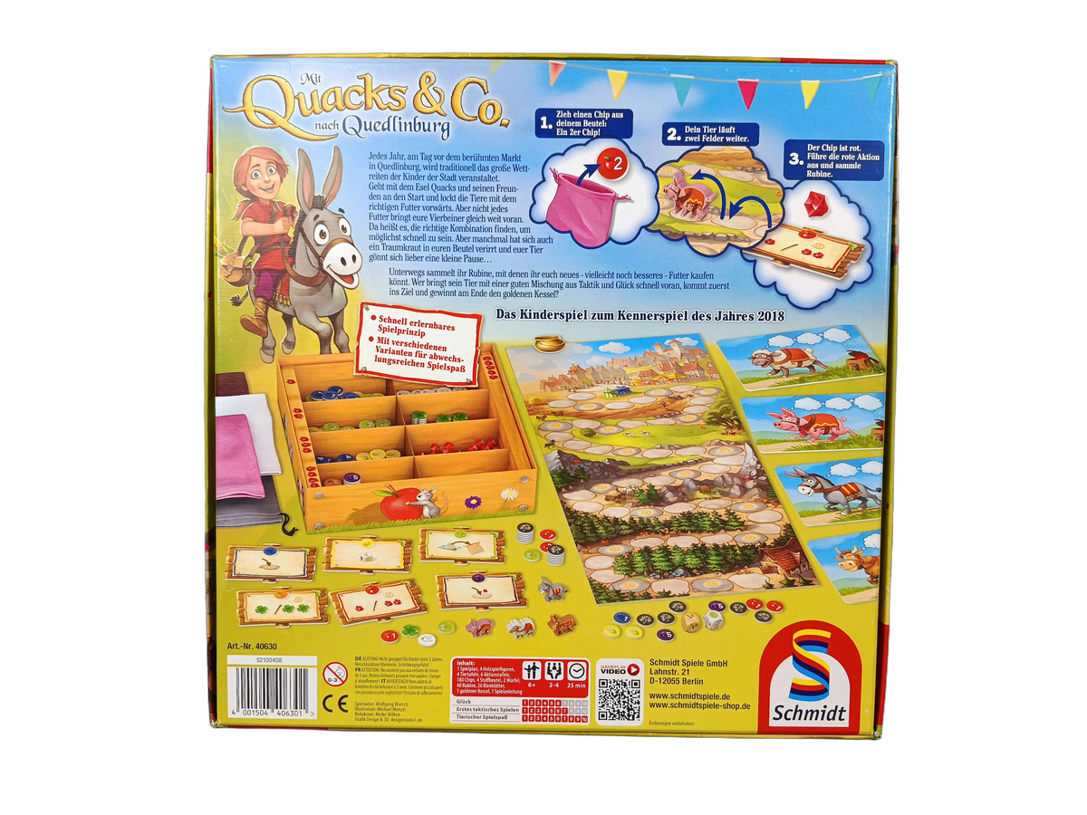 Schmidt Spiele Quacks & Co. nach Quedlinburg 40830 Brettspiel