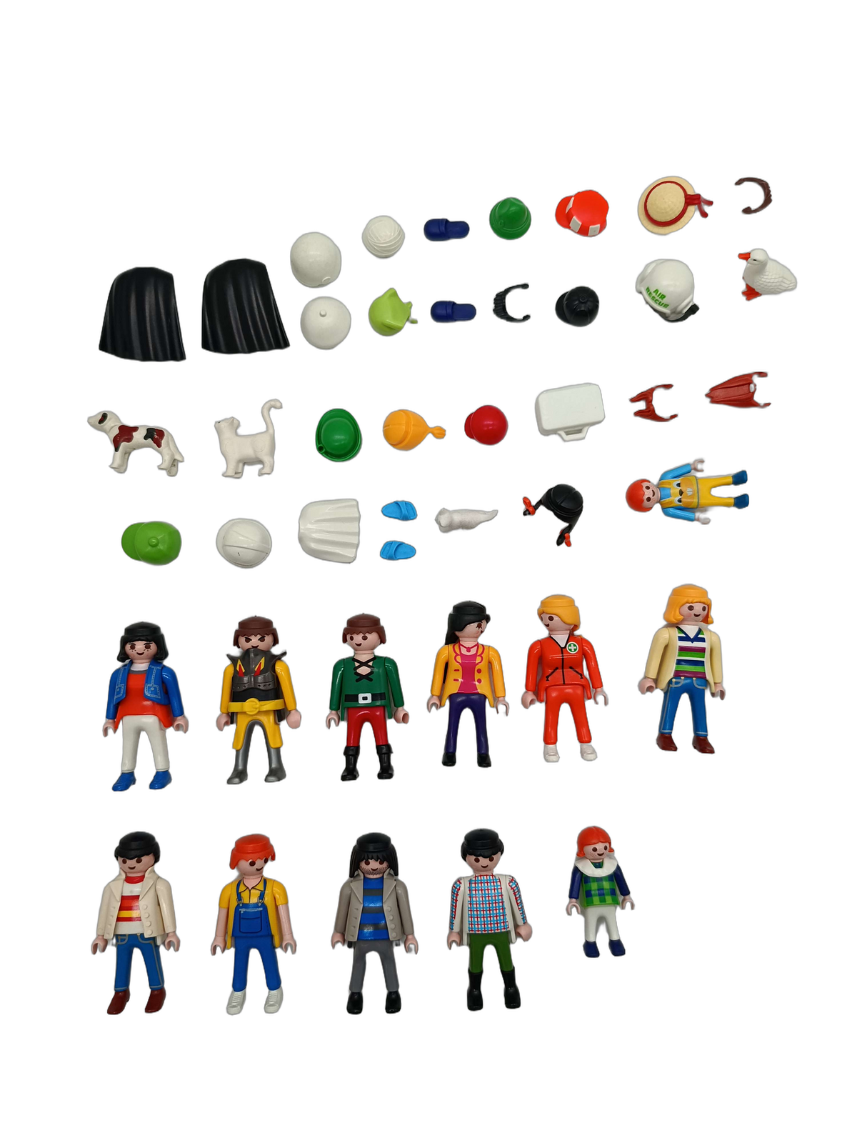 Playmobil Bundle Vintage großes Set Menschenfiguren, Tiere & Zubehör