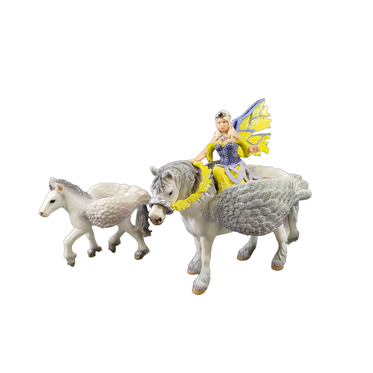 Schleich Bundle Bayala 70402 70422 70470 3 Teile Elfen & Pegasus
