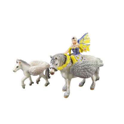 Schleich Bundle Bayala 70402 70422 70470 3 Teile Elfen & Pegasus