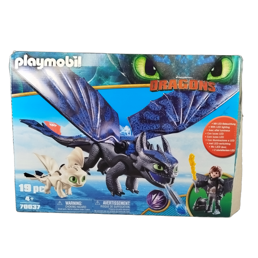 Playmobil Dragons Ohnezahn & Hicks 70037 Figuren-Set mit Zubehör