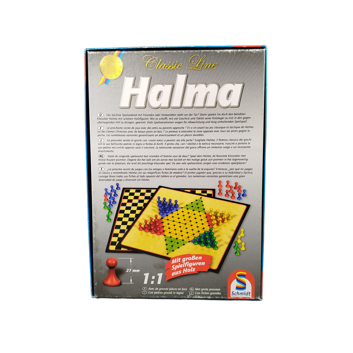 Schmidt Spiele Halma Brettspiel & Strategiespiel
