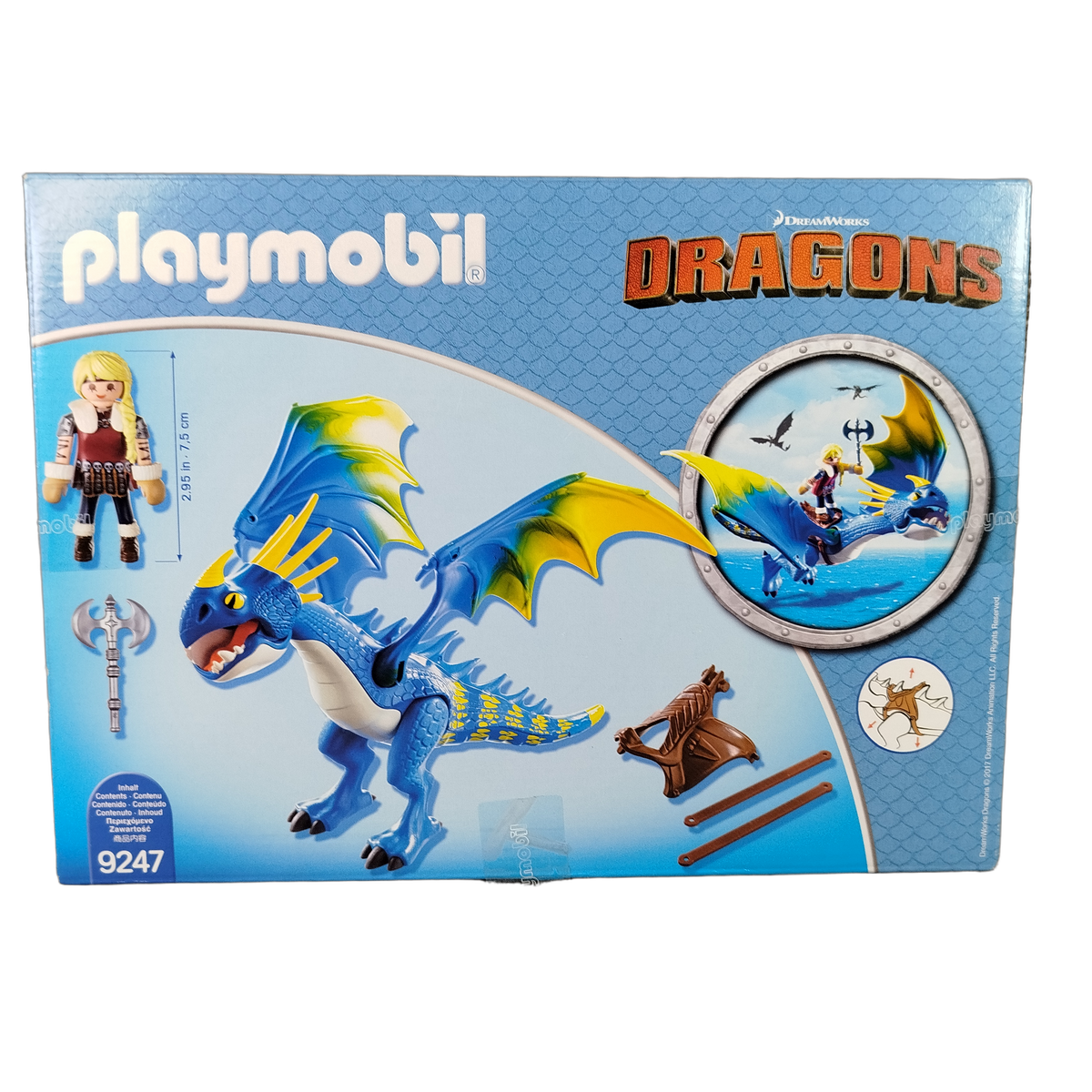 Playmobil Dragons Astrid & Sturmpfeil 9247 Figur & Drache
