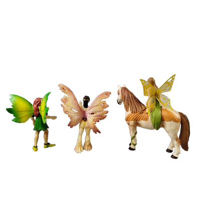 Schleich Bundle Feen & Elfen mit Flügeln viele Teile Figuren