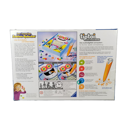 Ravensburger tiptoi Der hungrige Zahlen-Roboter Lernspiel, neu