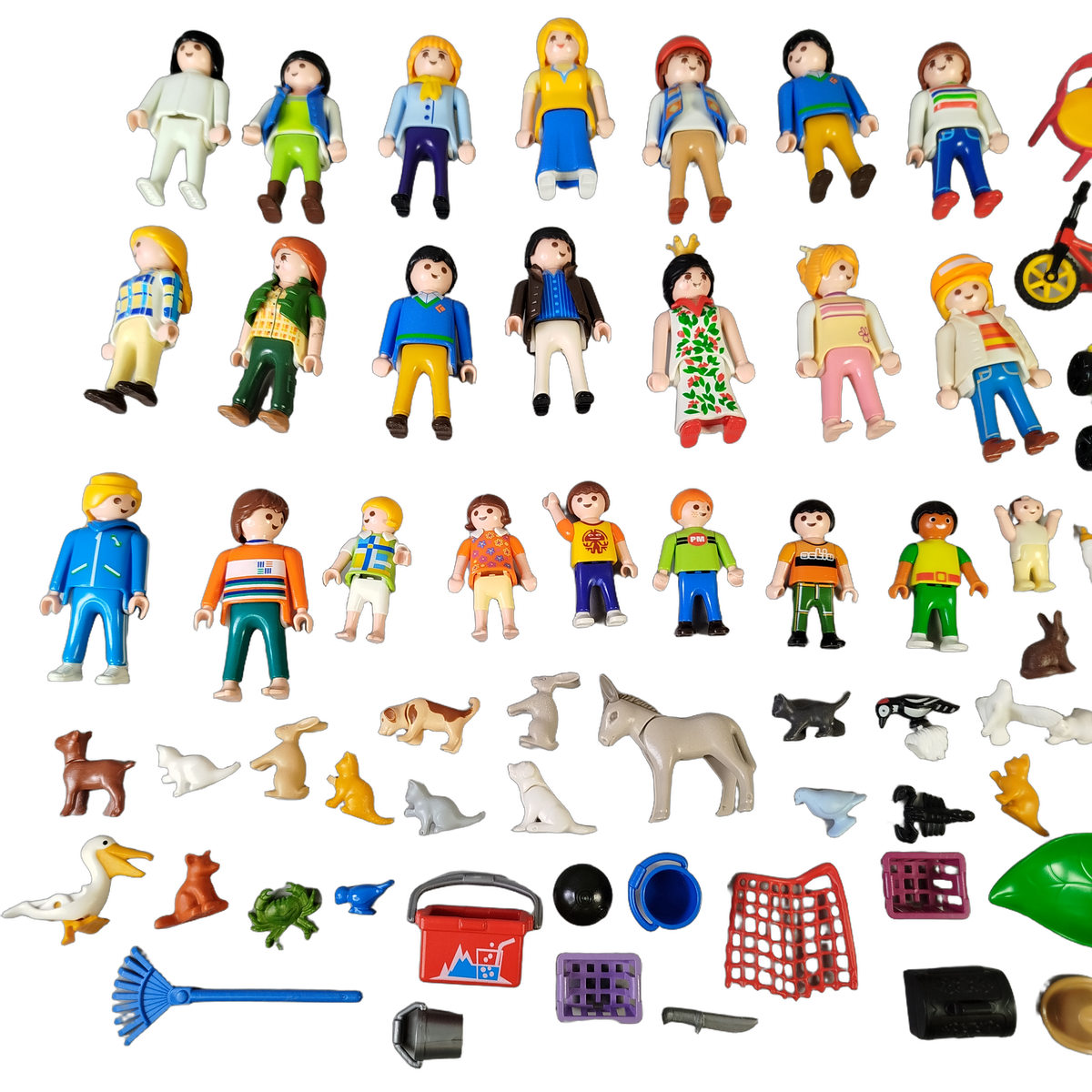 Playmobil Bundle Kinder & Babys Set Figuren & Tiere mit Zubehör
