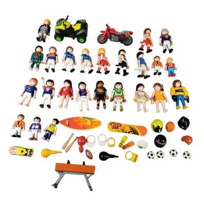 Playmobil Bundle Sport & Vintage 1974/1981, großes Set Figuren