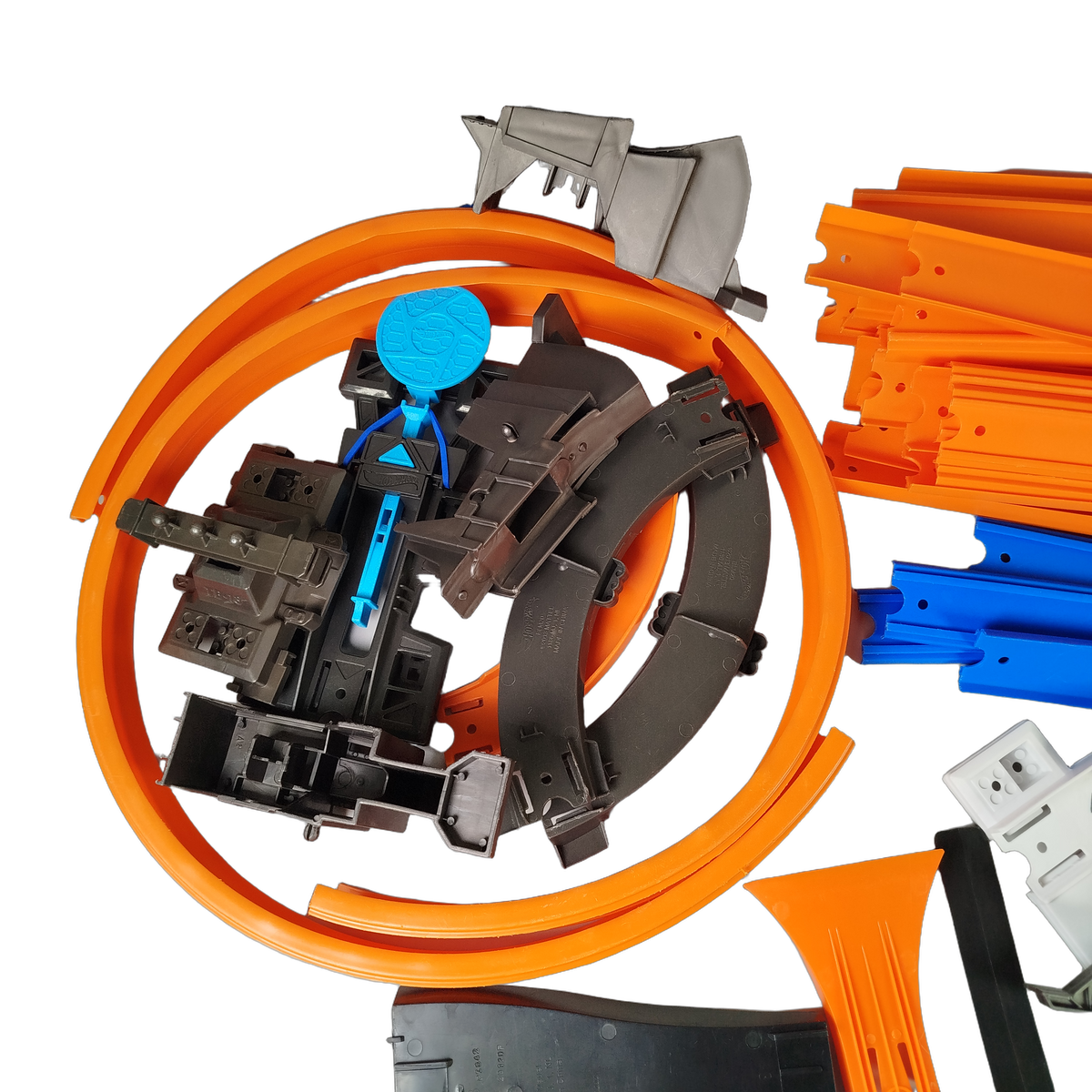 Mattel Bundle Rennbahn Set Looping & Launcher Bauteile