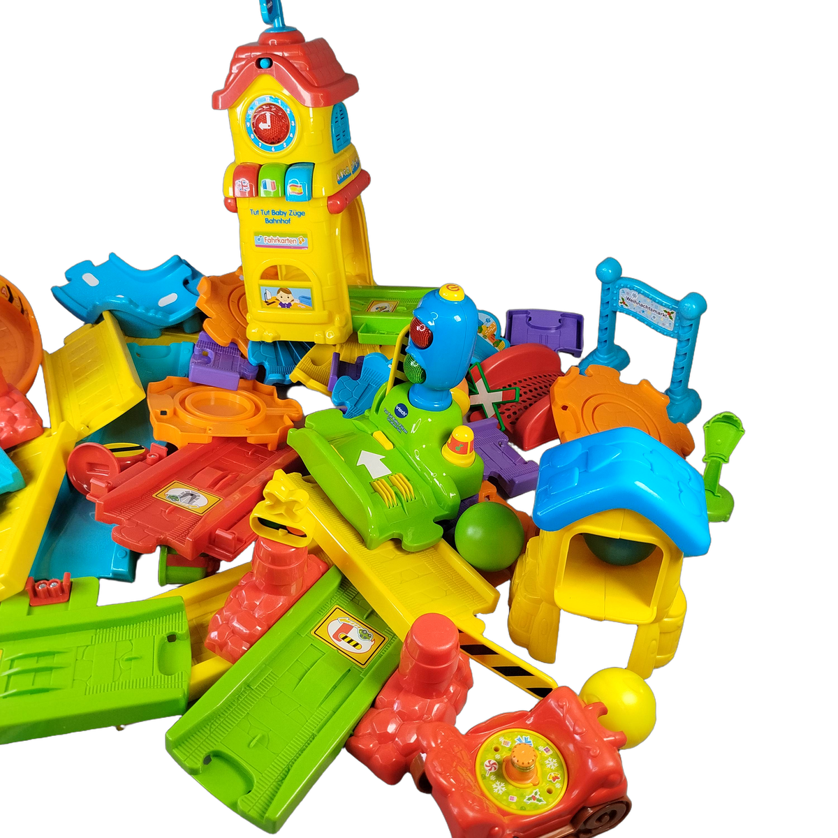 VTech Tut Tut Baby Flitzer Bahnhof Spielset Lernspielzeug, ab 3 Jahre