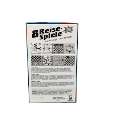 Schmidt Spiele 8 Reisespiele magnetisch Spielesammlung
