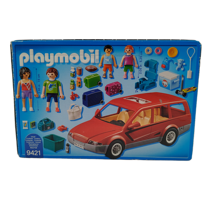Playmobil Family Fun 9421 Familien-PKW mit Zubehör