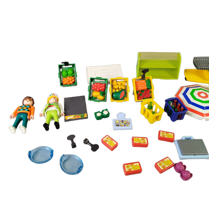 Playmobil Obst- & Gemüsestand 3202 Spielset, Neuwertig