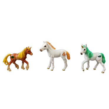 Schleich Bundle Bayala Einhorn-Fohlen 7 Teile Figuren