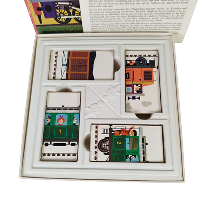 Otto Maier Verlag Bummelbahn 15.574 Brettspiel Eisenbahn-Domino