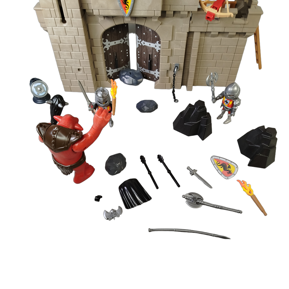Playmobil Burgtor mit Riesentroll 5670 Ritter Spielset