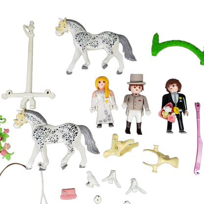 Playmobil Hochzeitskutsche Kutsche Spielset