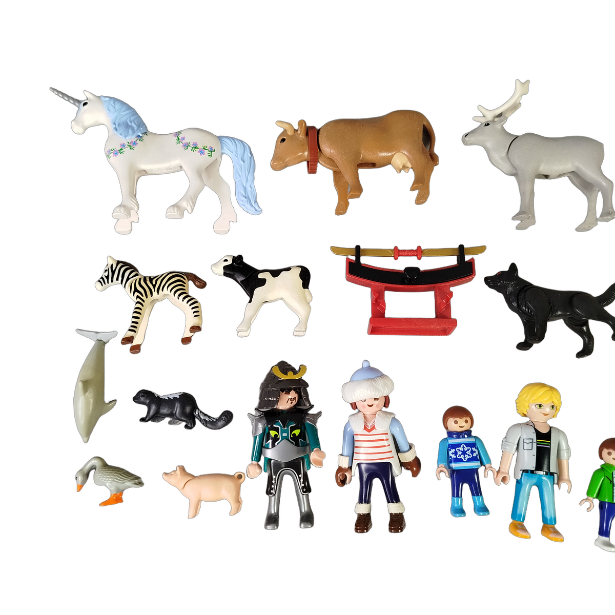 Playmobil Bundle Ritter & Seefahrer großes Set Figuren & Tiere
