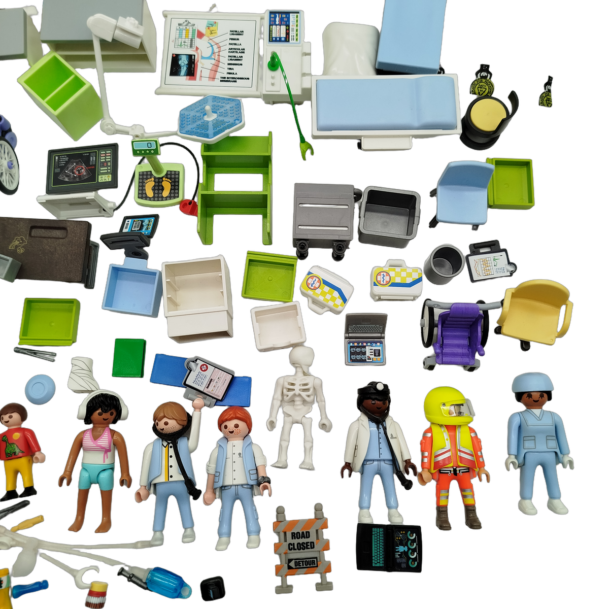 Playmobil Bundle Krankenhaus & Rettung 71618 71617 71205 Set von 3