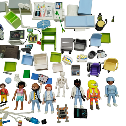 Playmobil Bundle Krankenhaus & Rettung 71618 71617 71205 Set von 3