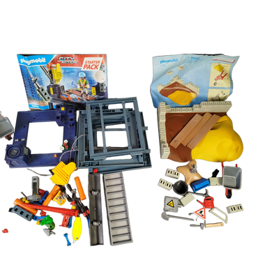 Playmobil Bundle City Action Baustelle 70200 70773 70816 70446