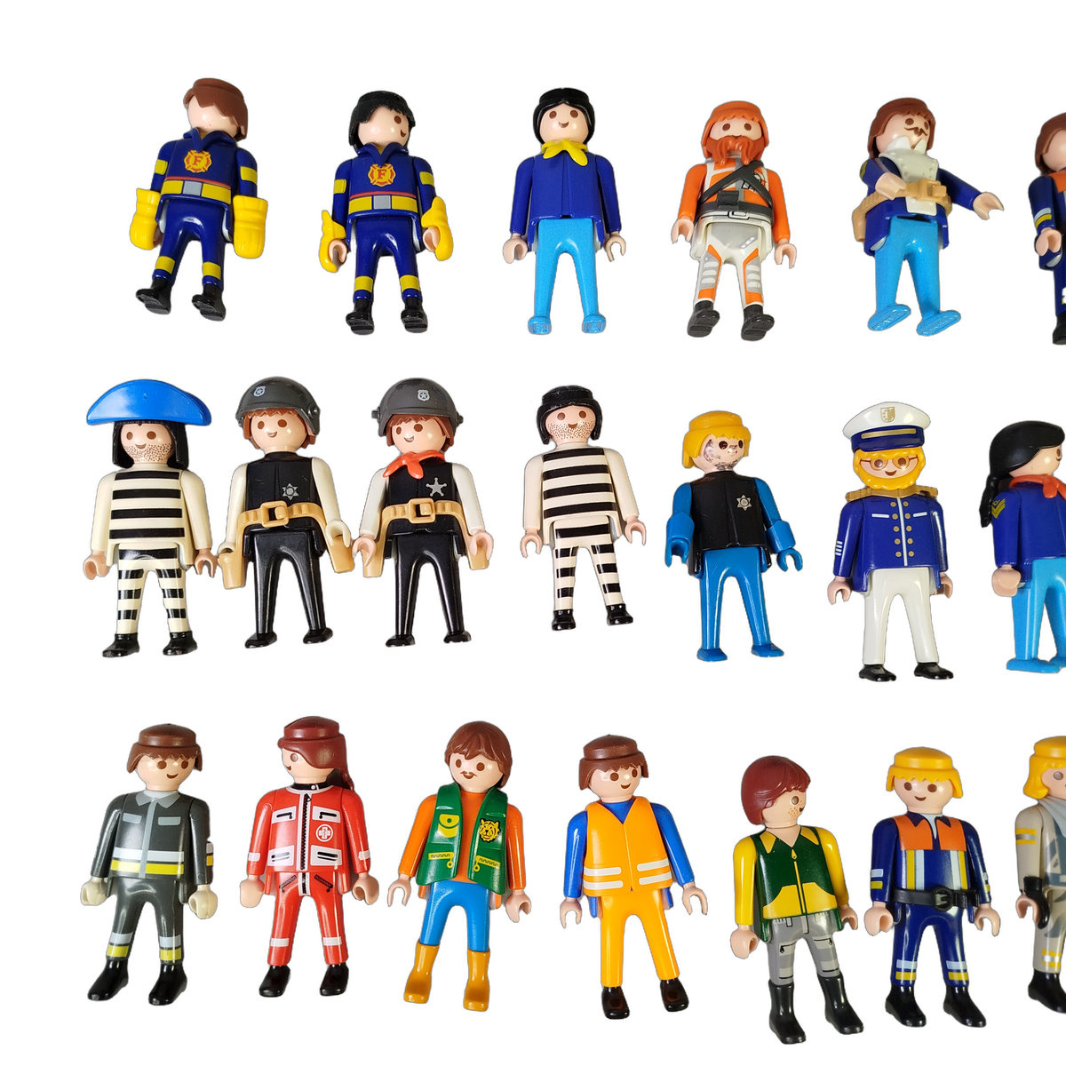 Playmobil Bundle Rettung & Polizei 24x Figuren & Zubehör