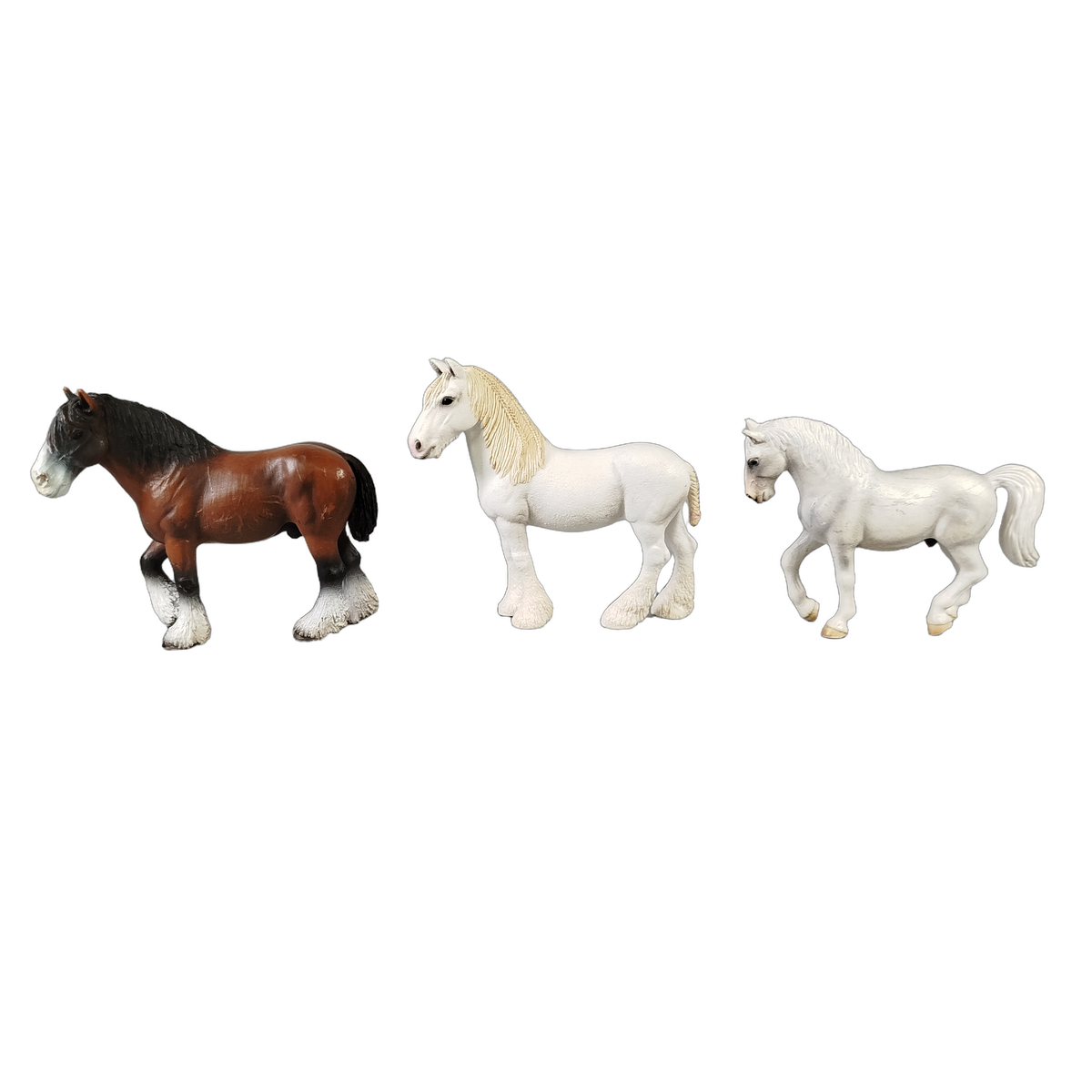 Schleich Tiere Bundle Pferde & Reiter 7 Teile Figuren