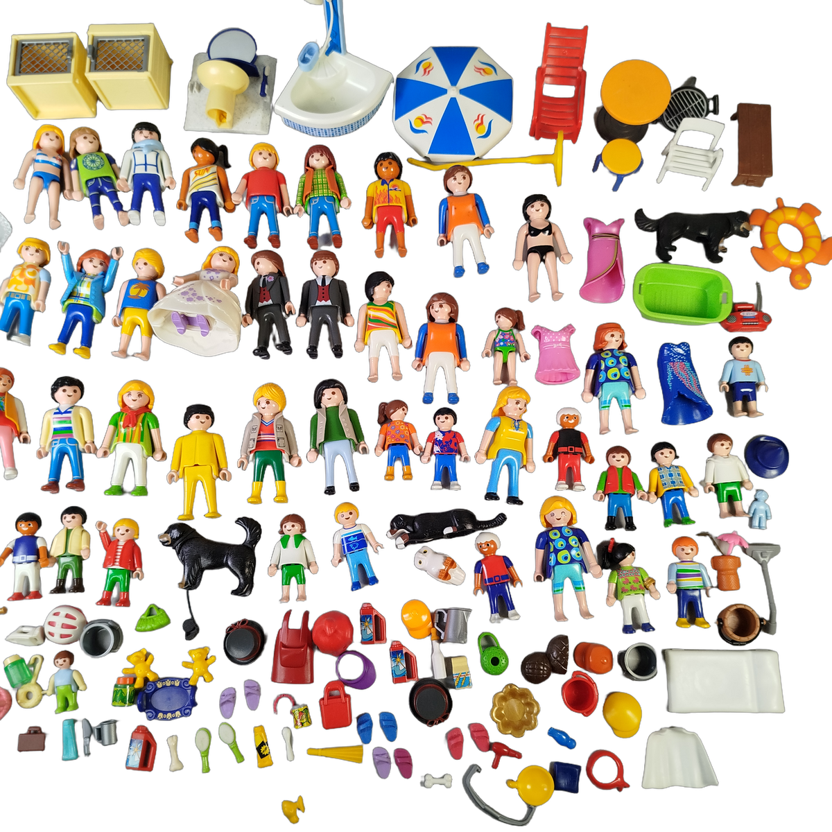 Playmobil Bundle City Life 18508 viele Figuren & Zubehör