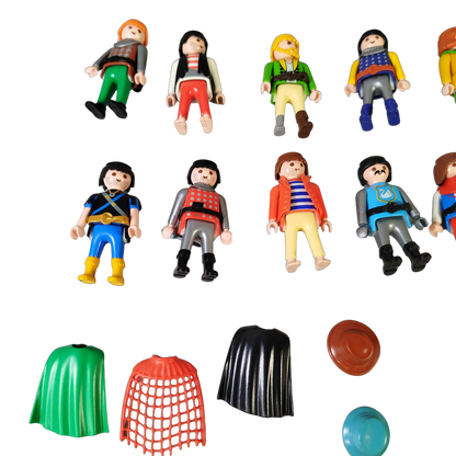Playmobil Bundle gemischte Charaktere Set von 11 Figuren & Zubehör