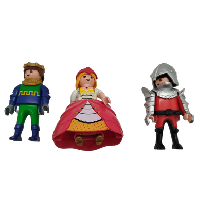 Playmobil Bundle Mittelalter Ritter Set von 5 Figuren & Zubehör