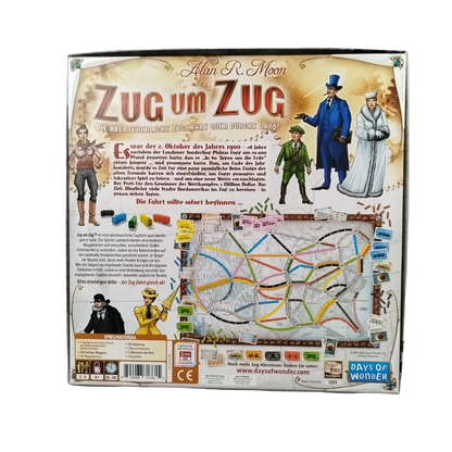 Days of Wonder Zug um Zug 7231 Brettspiel