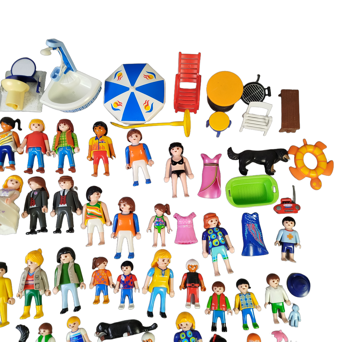 Playmobil Bundle City Life 18508 viele Figuren & Zubehör