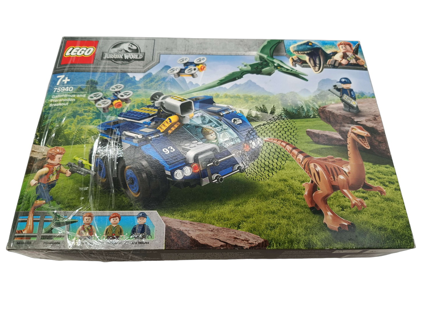LEGO Jurassic World Ausbruch von Gallimimus & Pteranodon 75940 Bauset