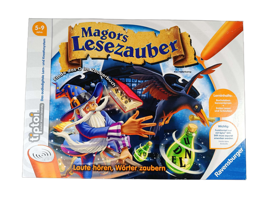 Ravensburger tiptoi 00110 Magors Lesezauber Lernspiel