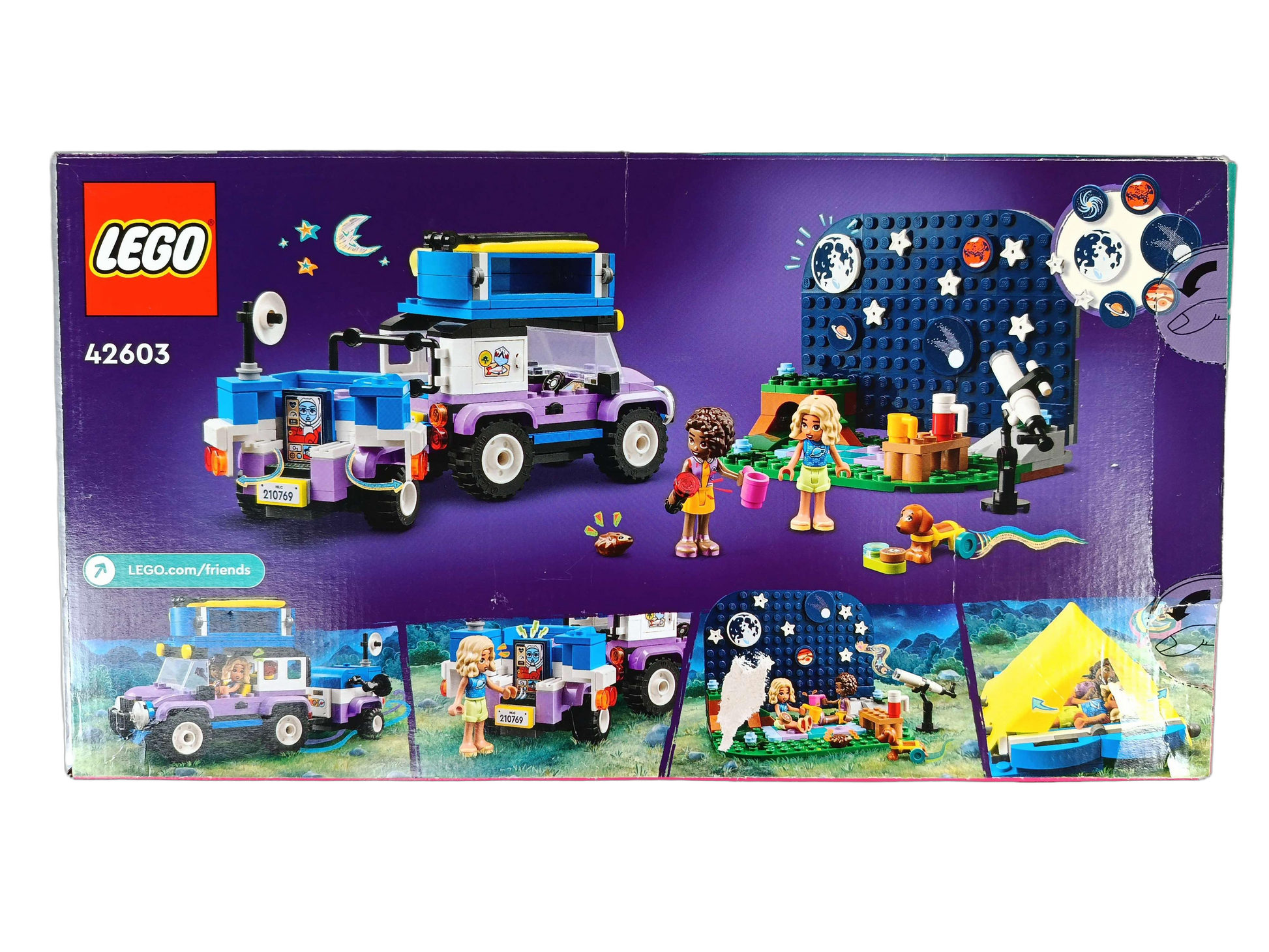 LEGO Friends Sterngucker-Campingfahrzeug 42603, Bauset, Neuwertig