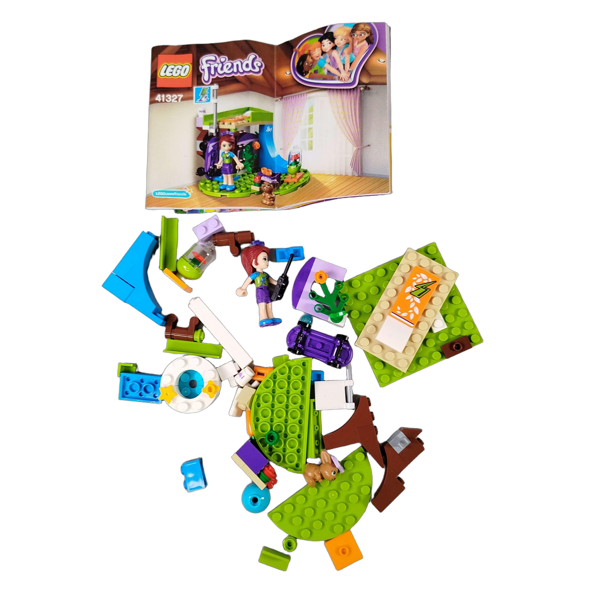 LEGO Bundle Friends 41327 41329 Mia & Olivia Set von 2 Zimmer Bausets