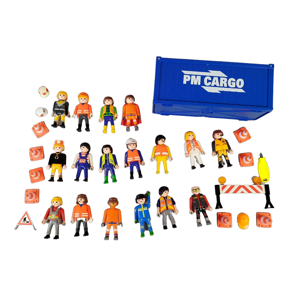 Playmobil Bundle Polizei & City Life Set von 15 Figuren & Zubehör
